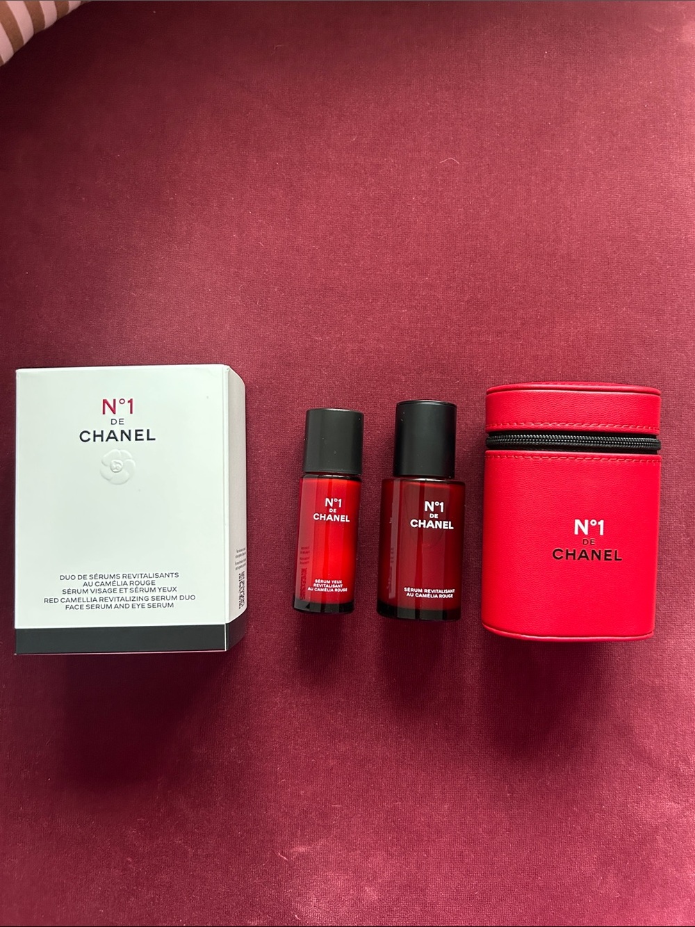 Chanel No 1 Red Camellia Face and Eye Serum BNIB